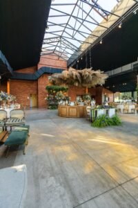 Bridal Hair And Makeup For An Armature Works Wedding