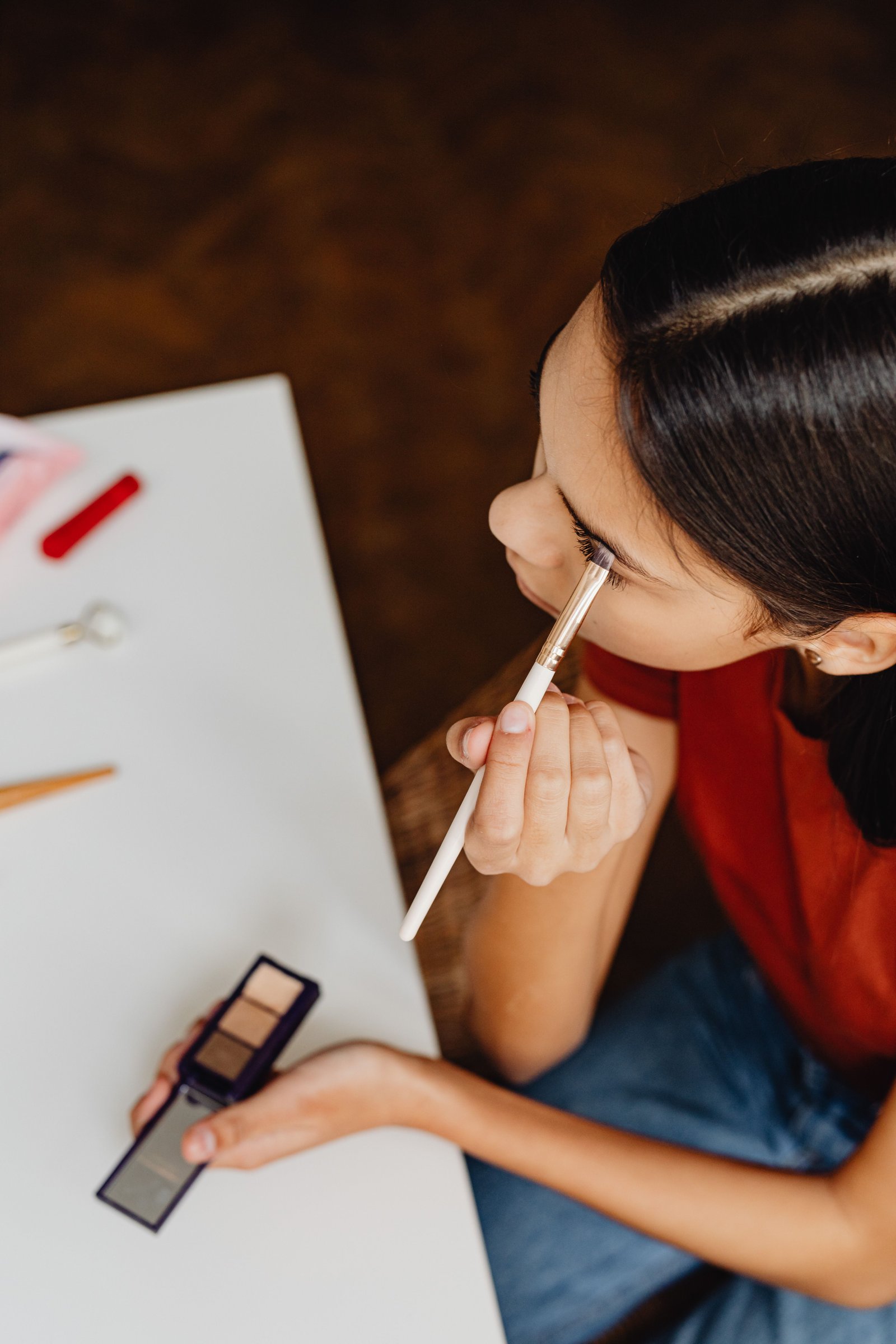 Charlotte Tilbury face palette used for bridal party touch-ups