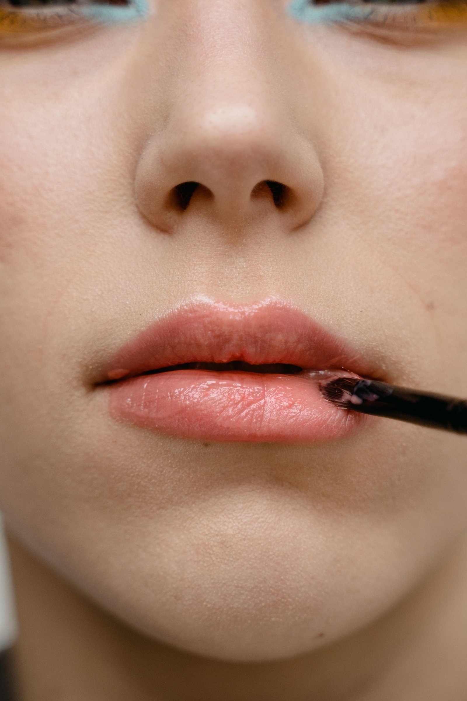 Matte Revolution lipstick applied for a bridal lip look